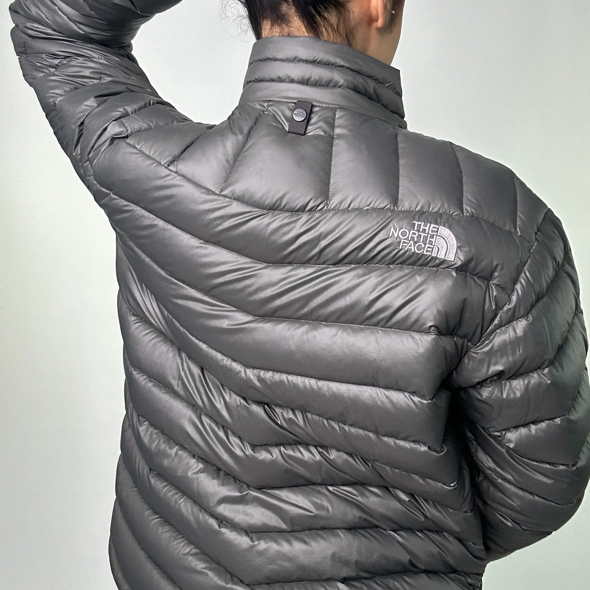 Dark Grey y2ks The North Face 700 Series Puffer Jacket Coat (M)