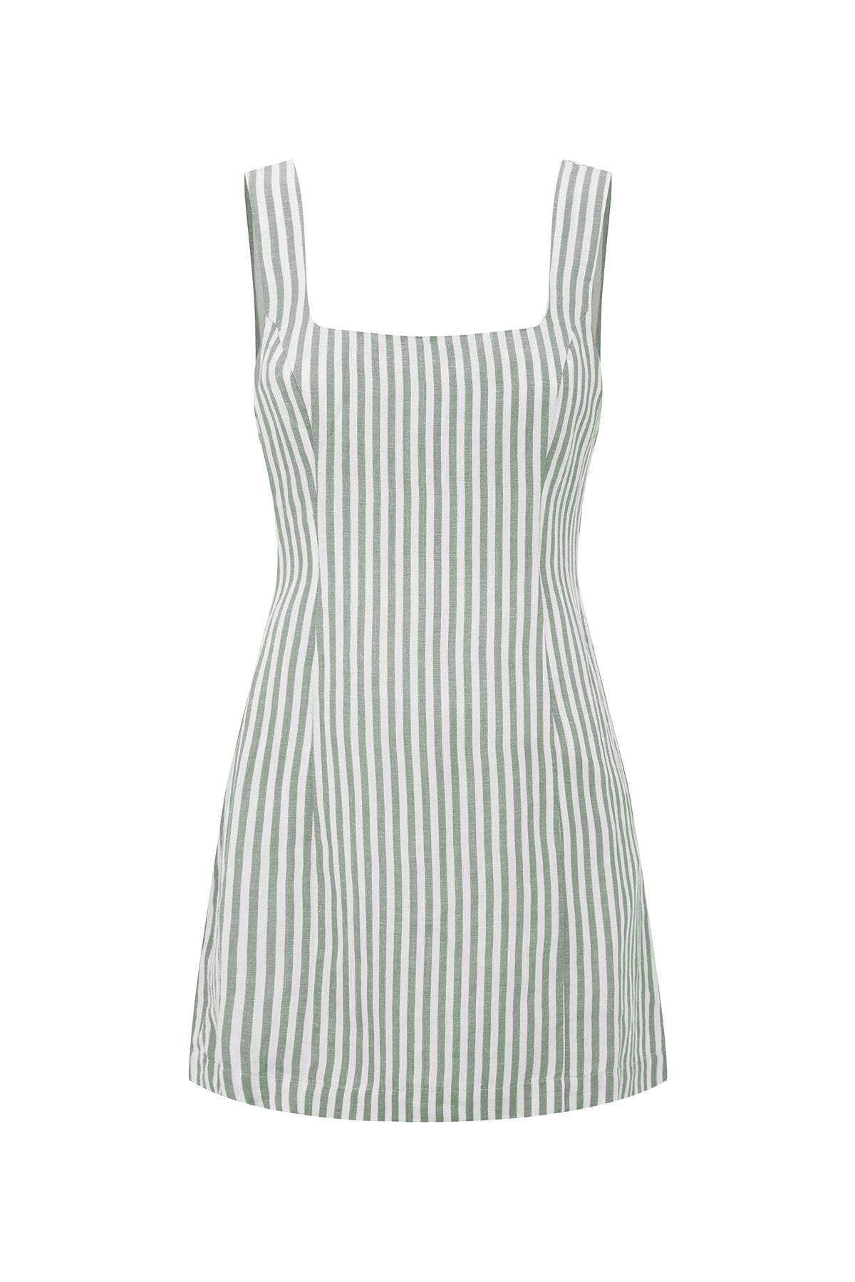 DIANA MINI DRESS - SEAGRASS STRIPE