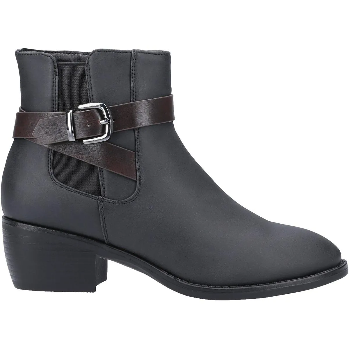 Divaz Farrah Ankle Boot Black