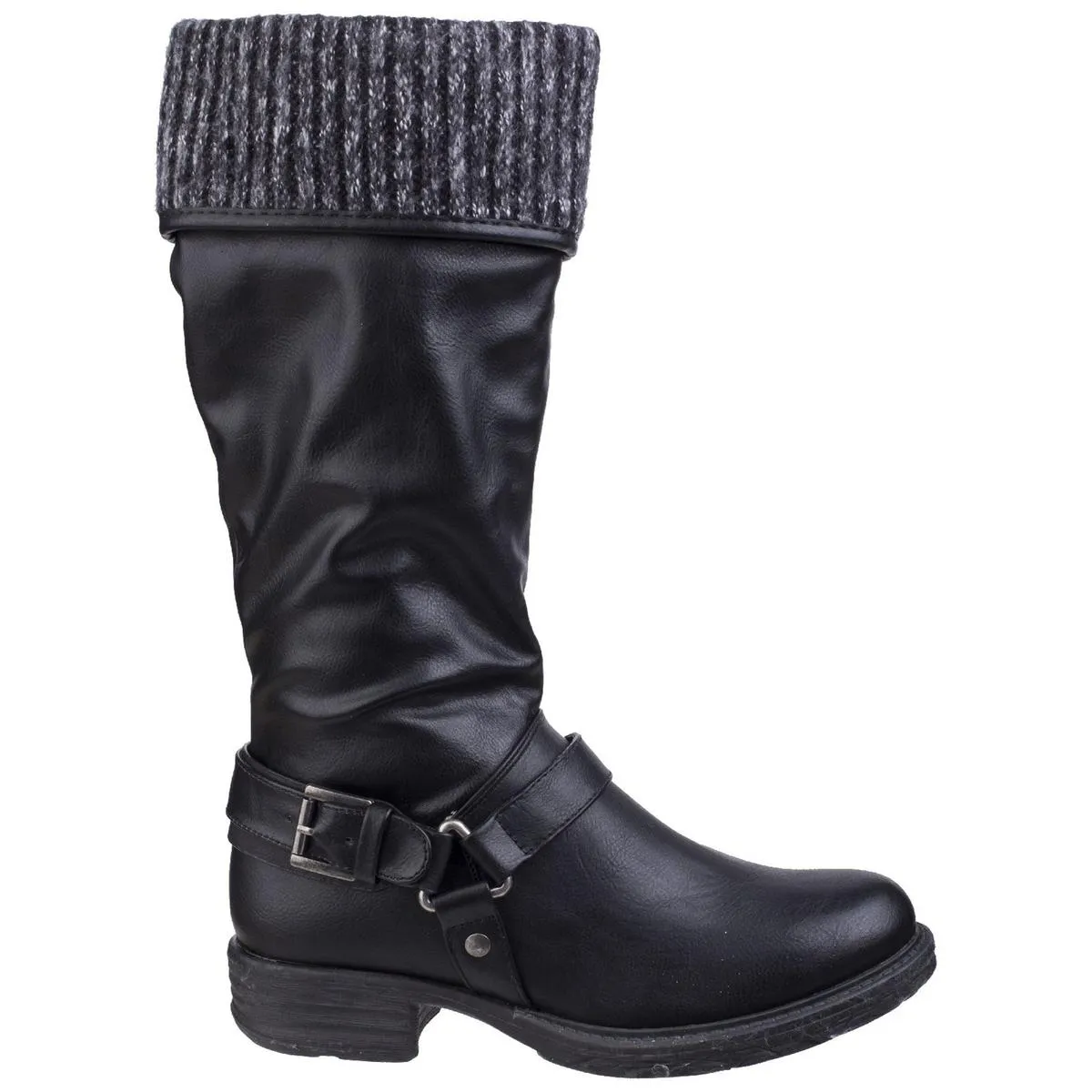 Divaz Monroe Tall Boot Black