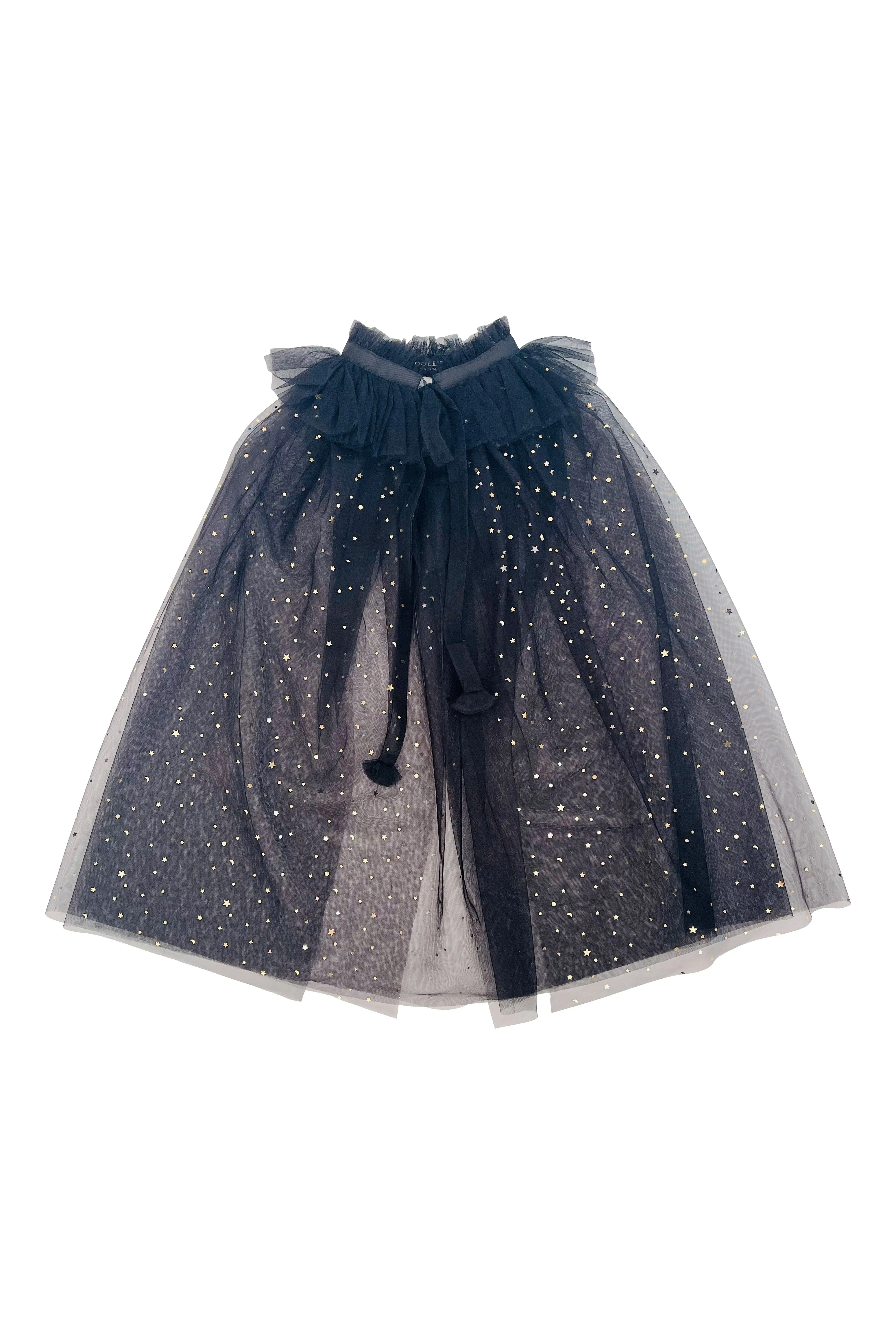 DOLLY STARS & MOON   TULLE CAPE black