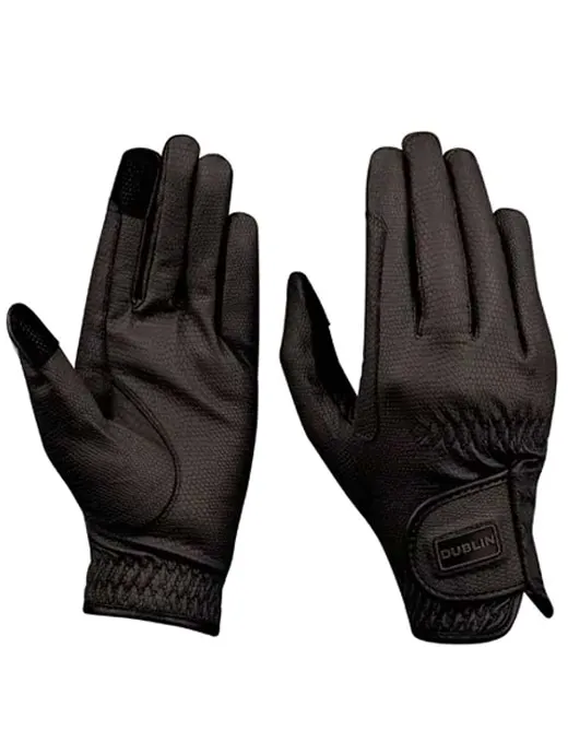 DUBLIN EVERYDAY Touch Screen GLOVES Black 