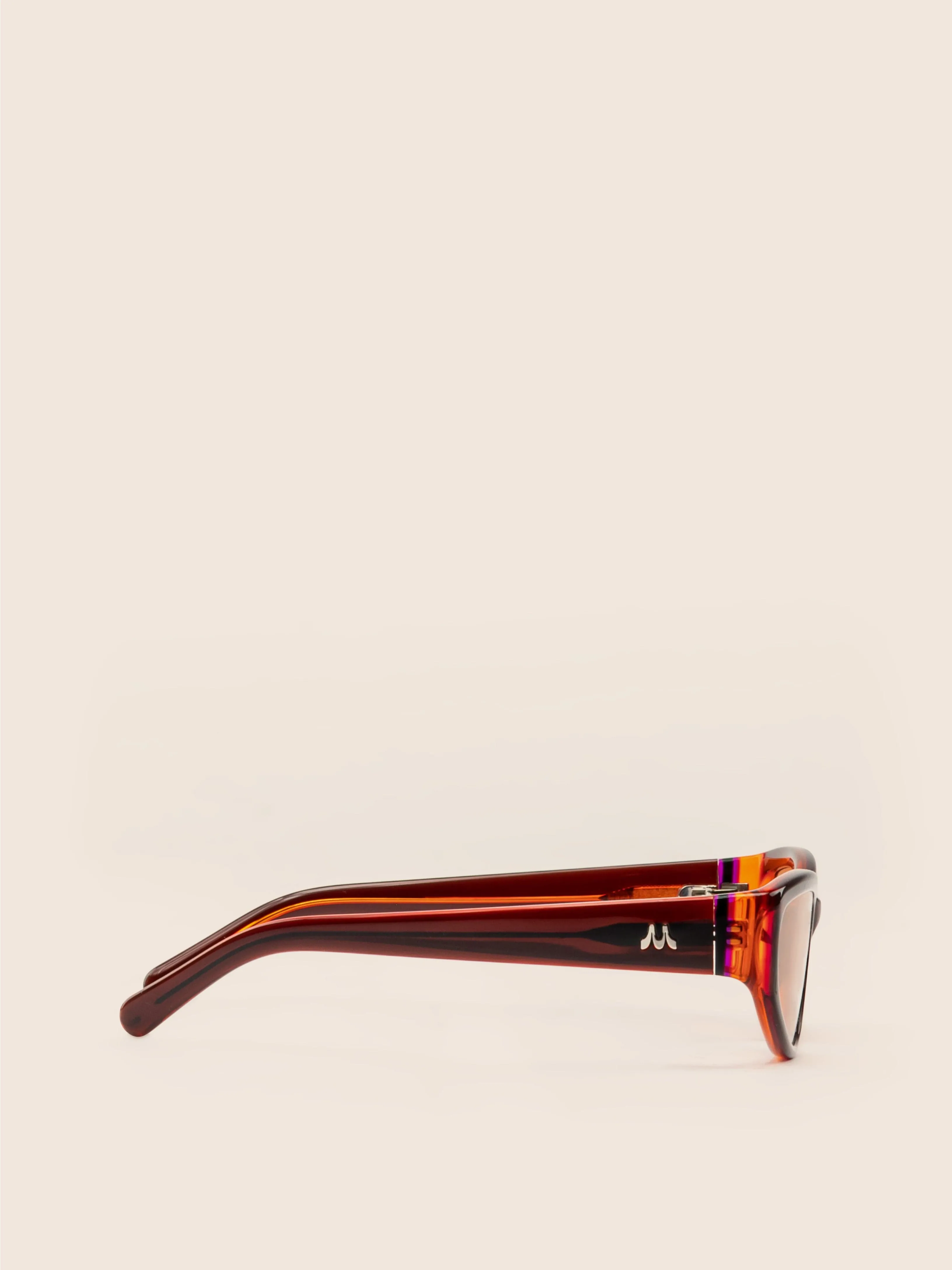 Edison Oxblood Sunglasses