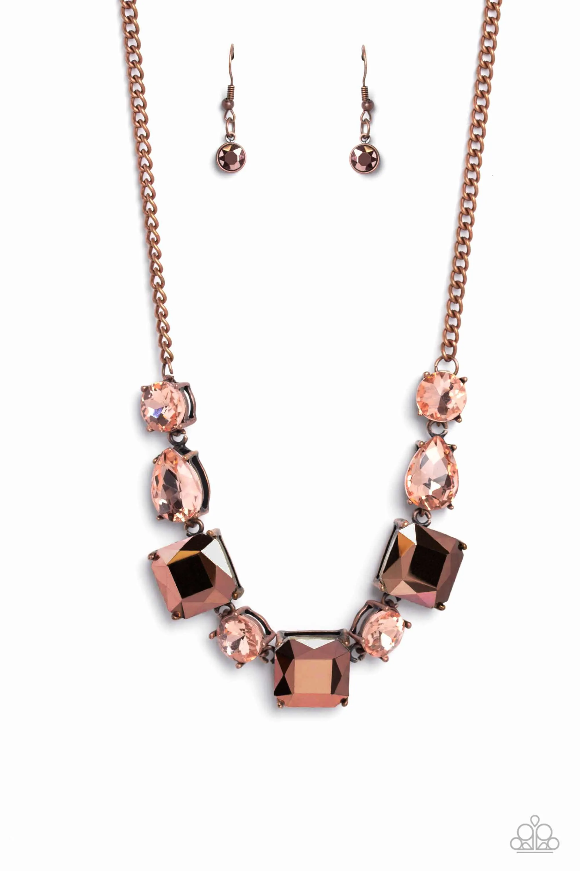 Elevated Edge - Copper ~ Paparazzi Necklace