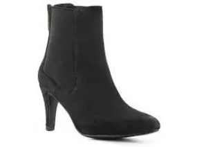 Ellen Tracy Cohen  Chelsea Boot -Black Suede Leather-