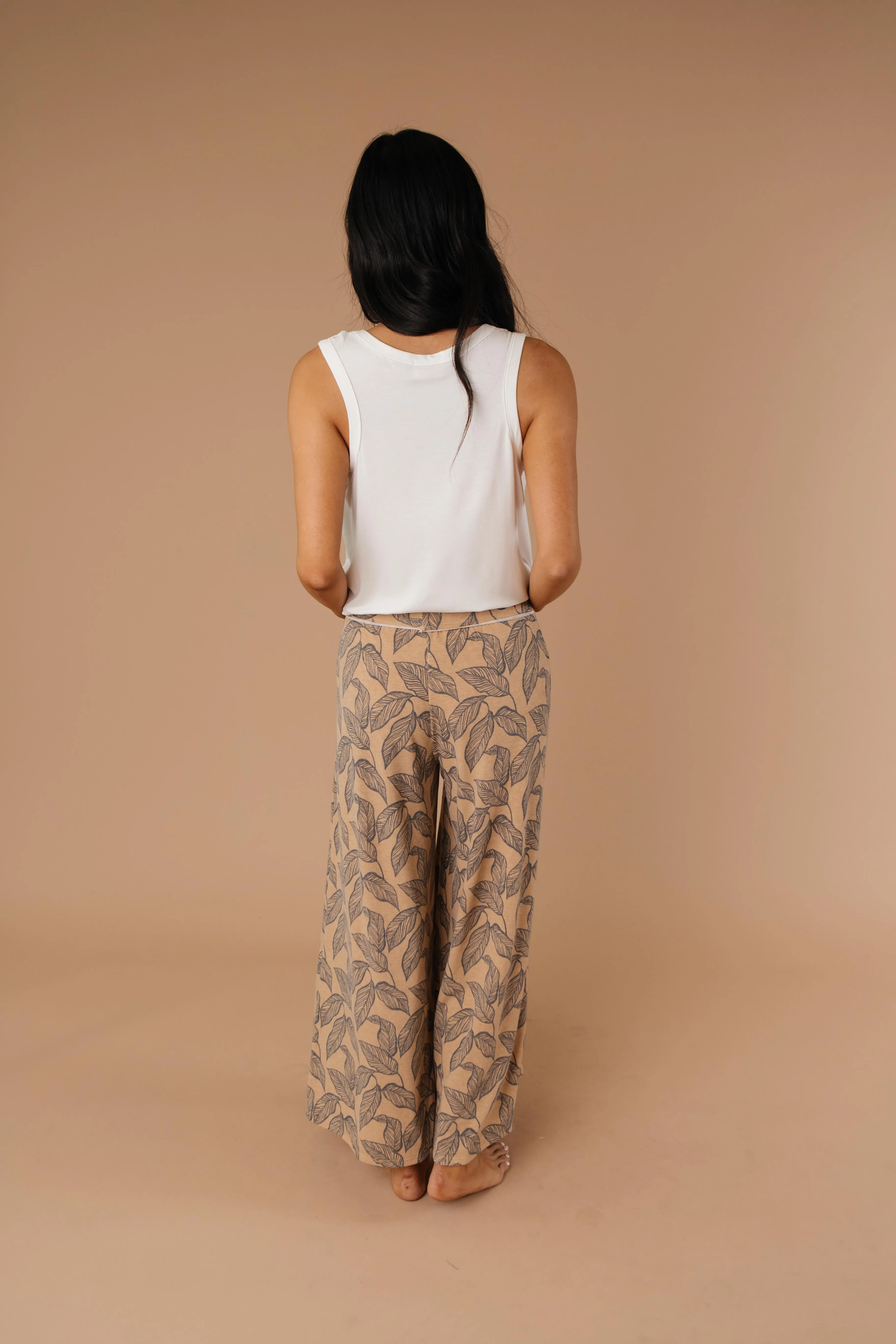 Fallen Leaves Wide Leg Pants - On Hand