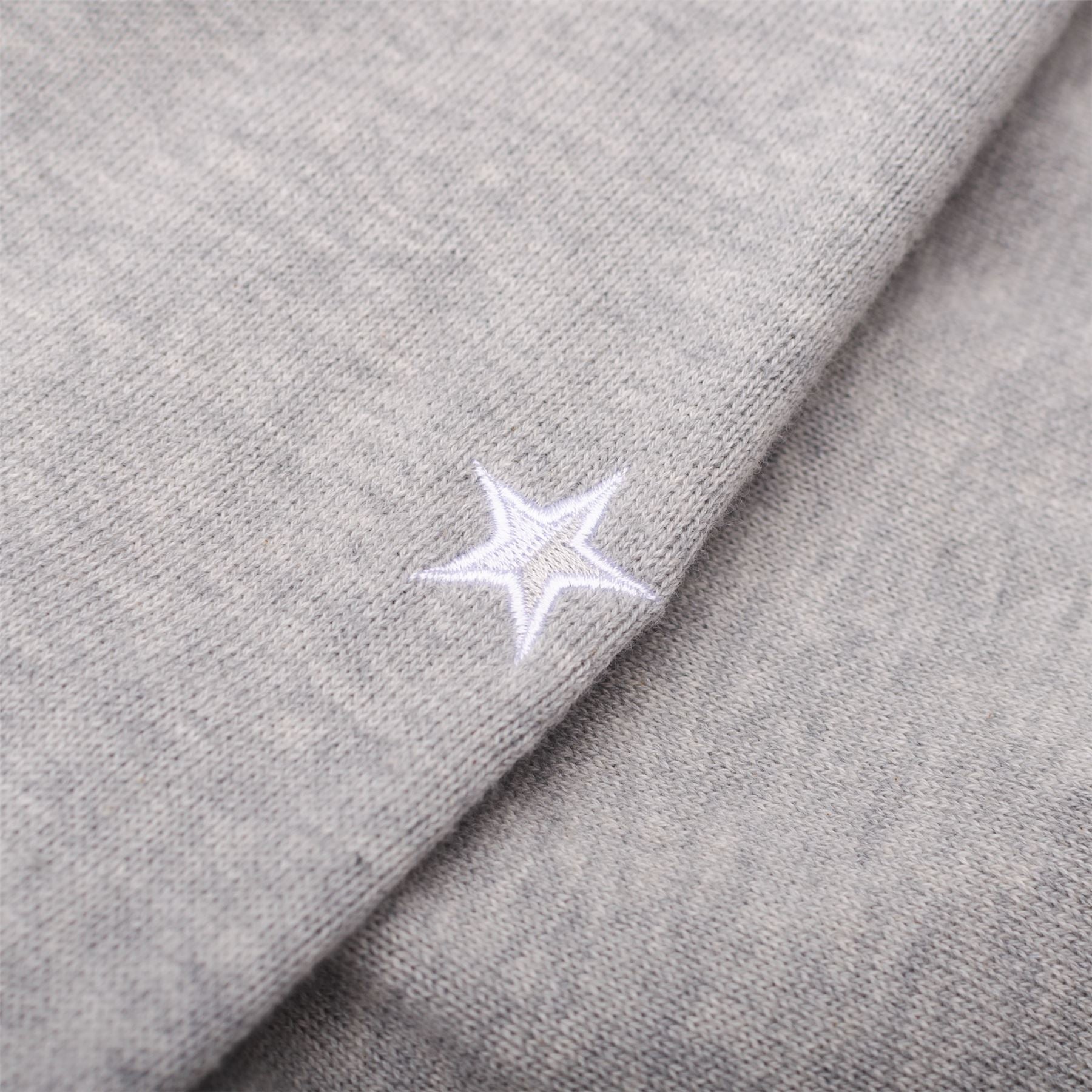 Fine Cut LS Polo Light Grey Melange - SS23