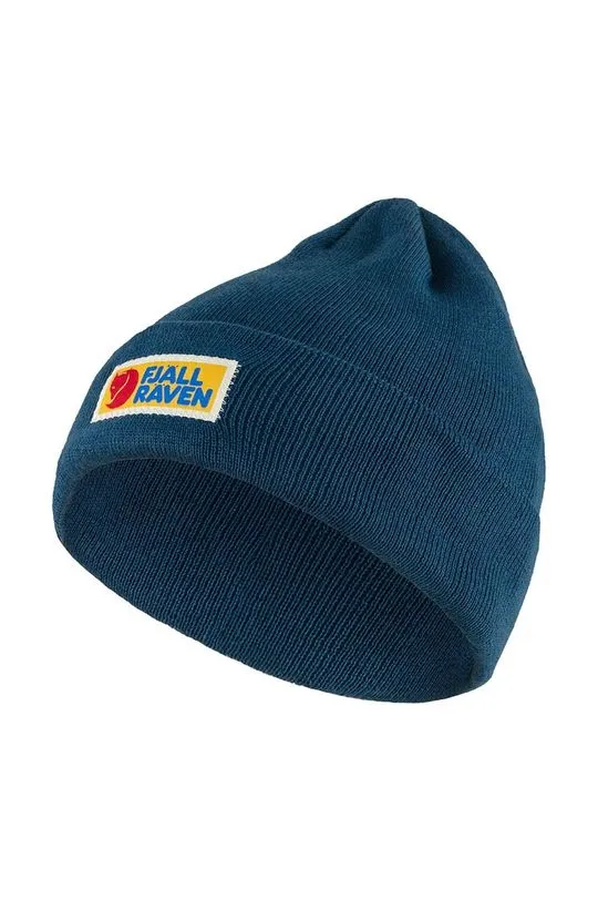 Fjallraven beanie Vardag Classic navy blue color F78141.638