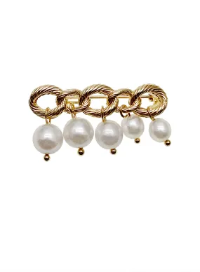 Freshwater Pearls brooch KR003