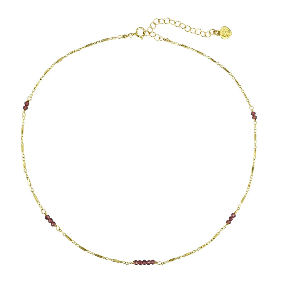 Garnet Dash Choker