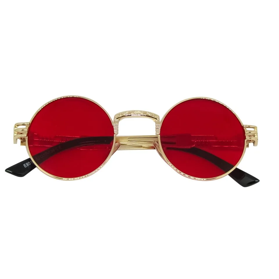 Gifts From The Crypt - Red x Gold Sunglasses