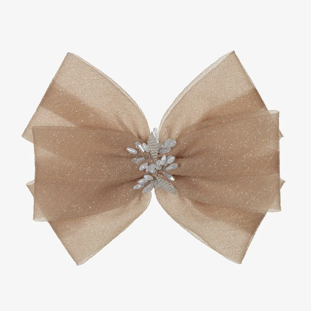 Girls Bronze Hair Clip (20cm)