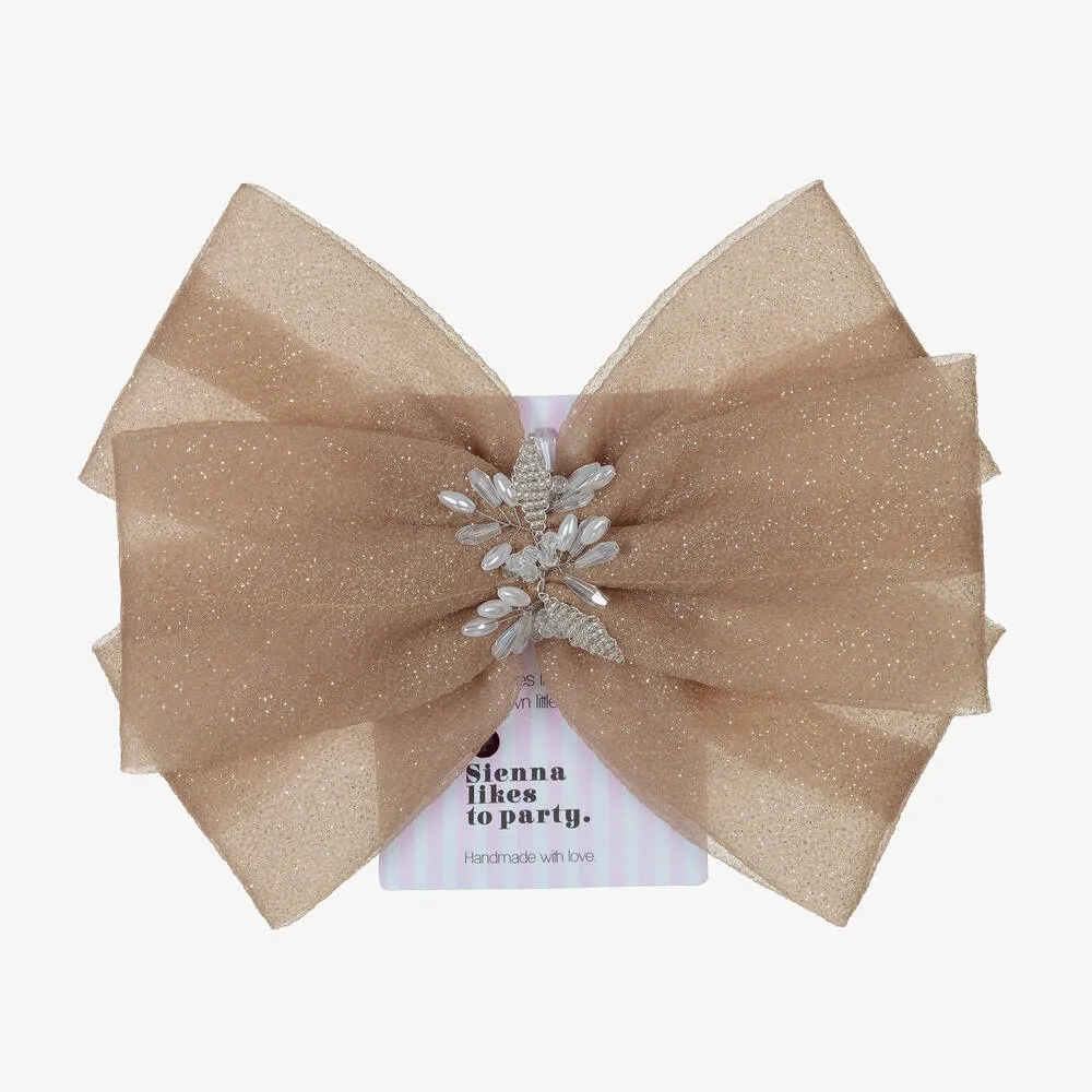 Girls Bronze Hair Clip (20cm)