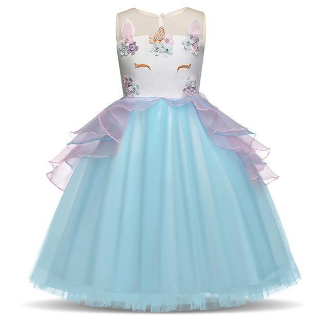 Girls Dress, Fairy Party Dress, Sleeveless