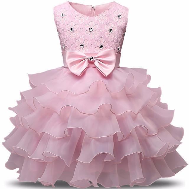 Girls Dress, Girls Party Dress For Kids 3-7 Yrs