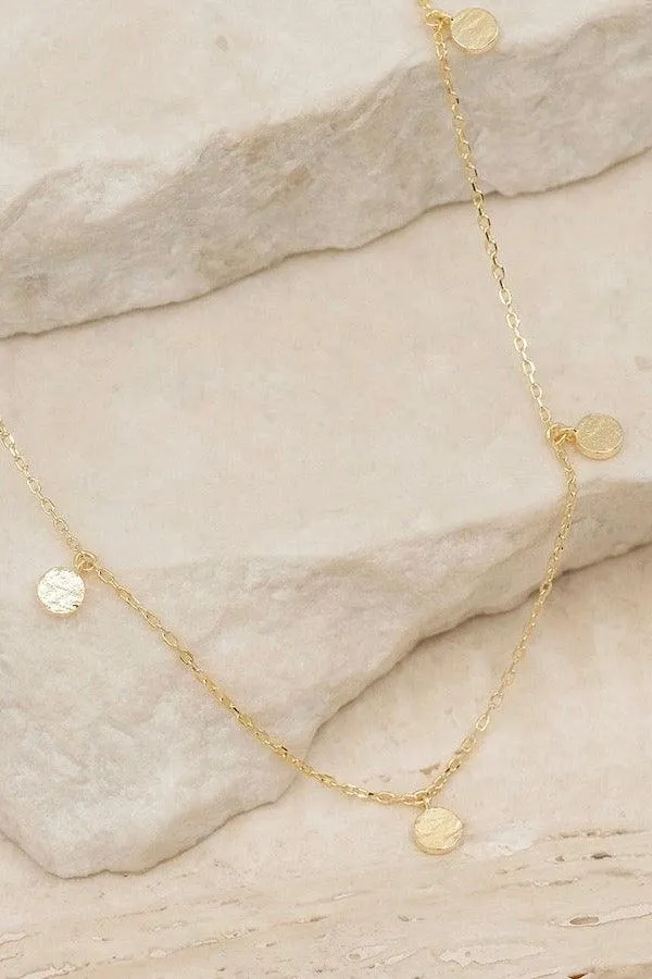 Gold Embrace The Light Choker