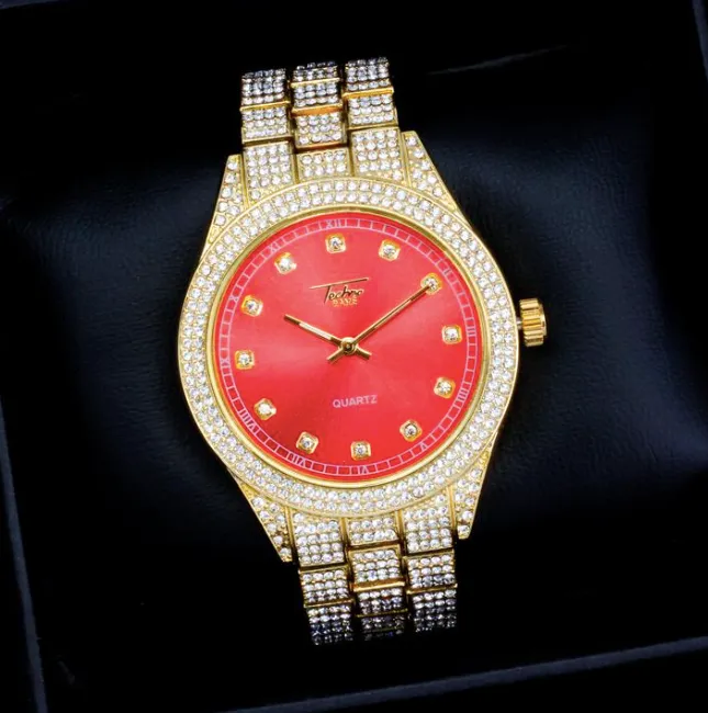 Gold Glow Face Watch