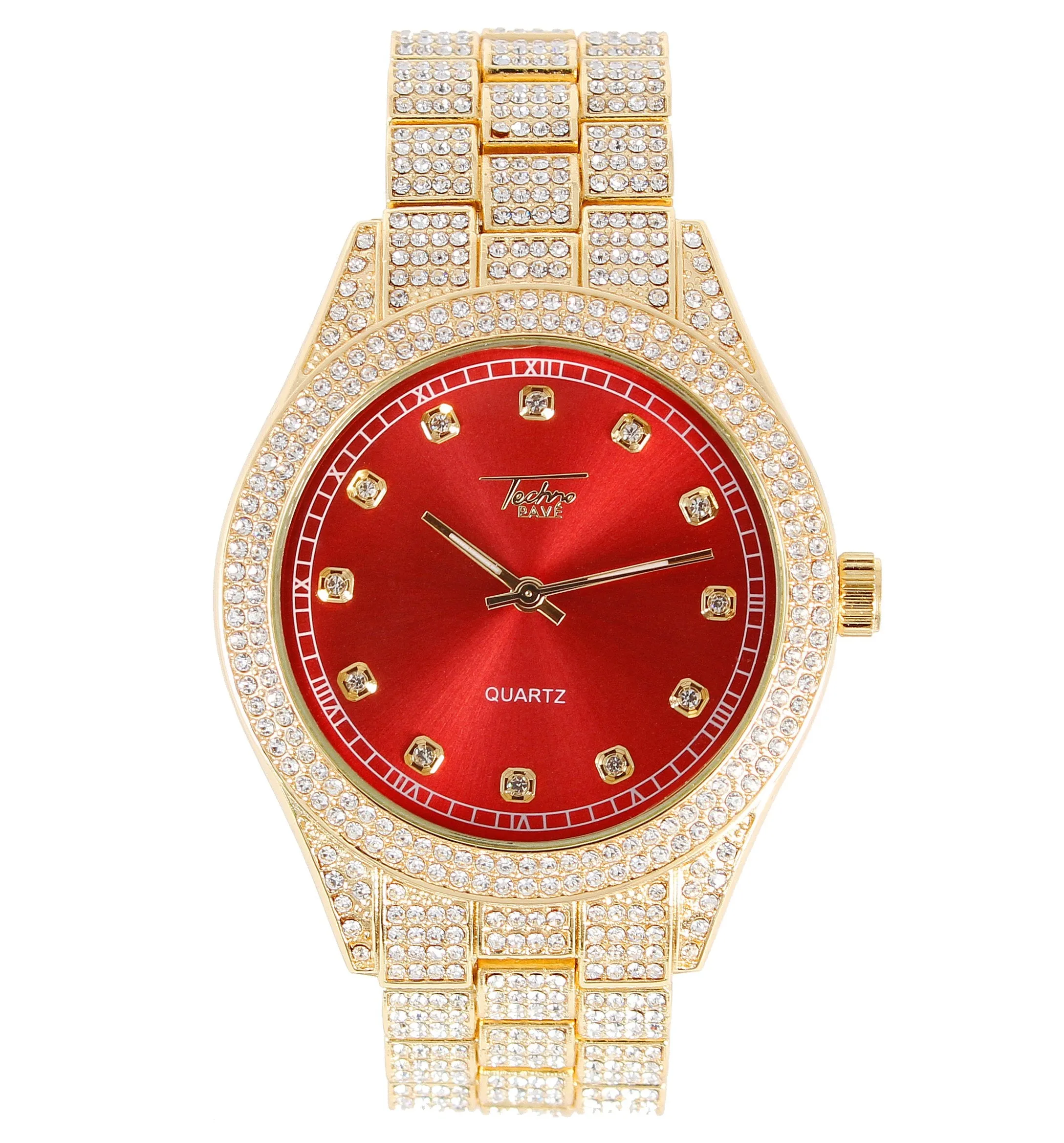 Gold Glow Face Watch