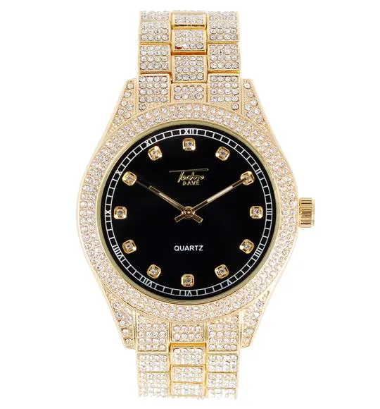 Gold Glow Face Watch