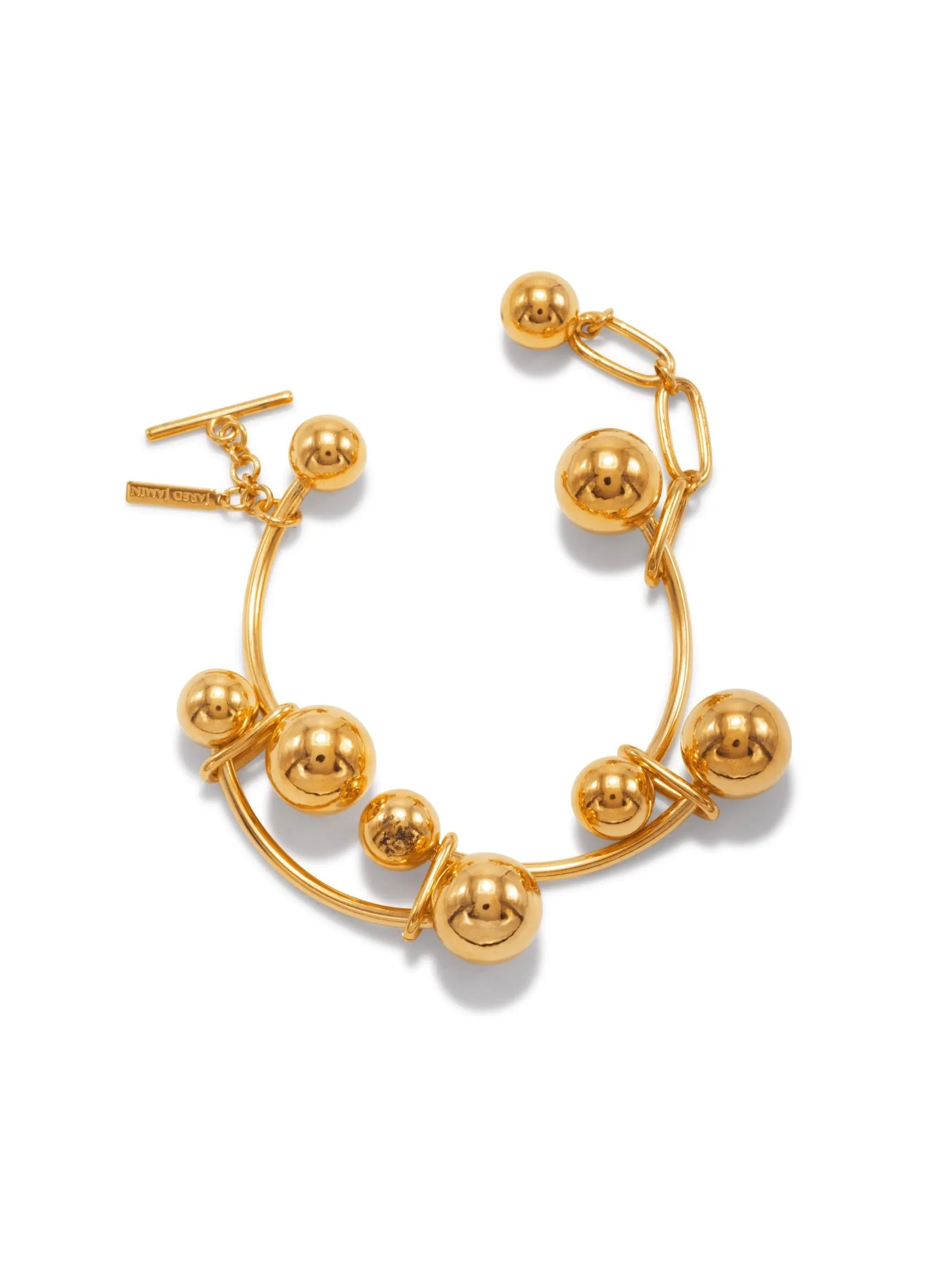 Gold Orbita Nova Link Bracelet