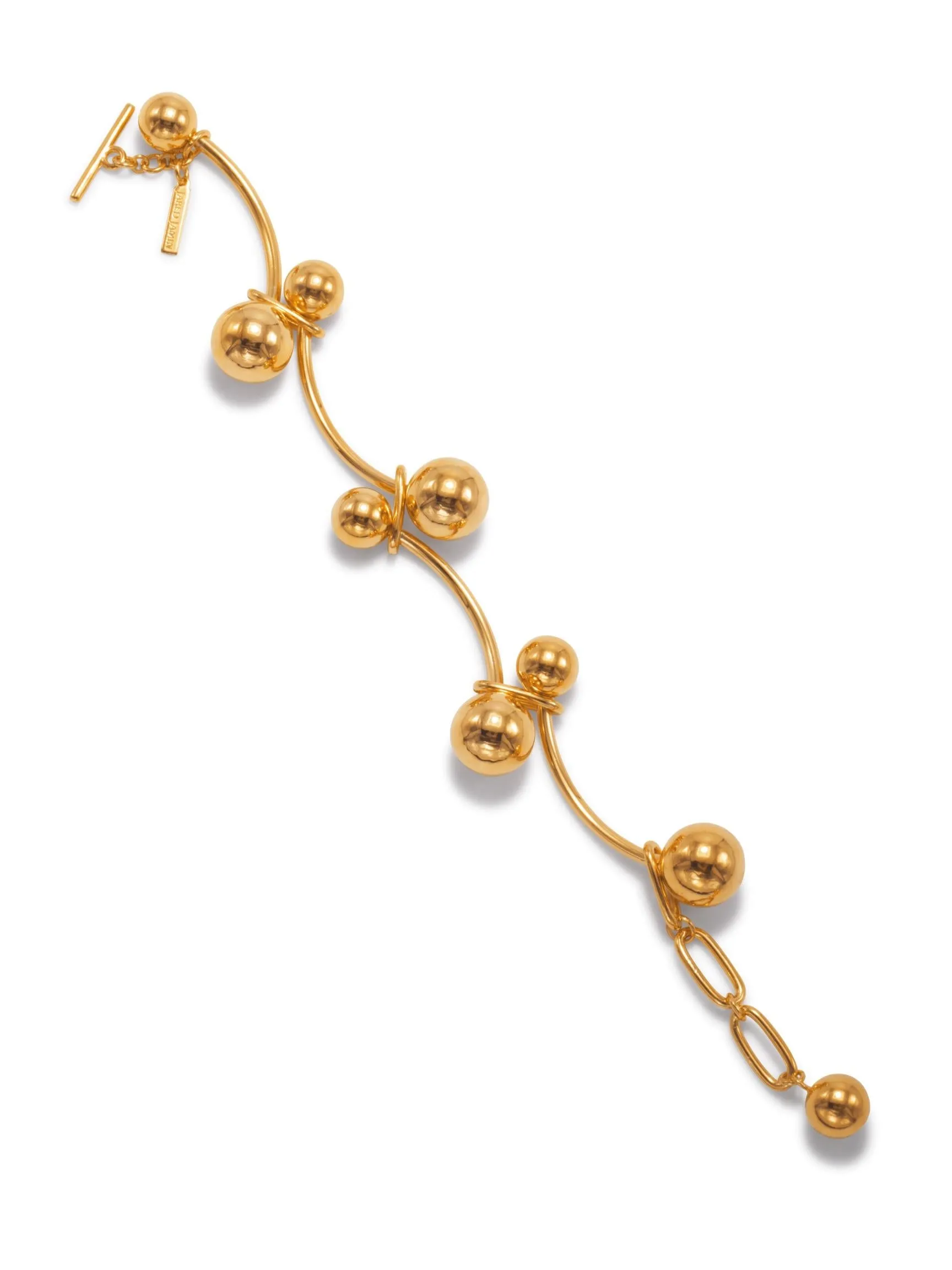 Gold Orbita Nova Link Bracelet