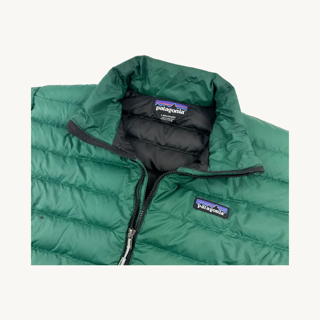 Green 90s Patagonia Puffer Jacket Coat (L)