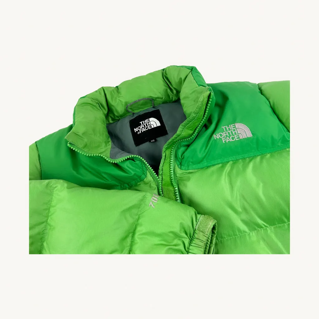 Green y2ks The North Face Puffer 700 Series Jacket Coat (M)