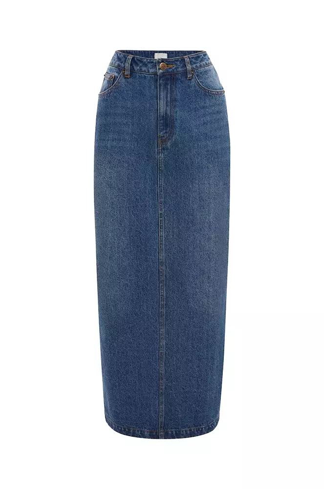 HARVEY SKIRT - DENIM