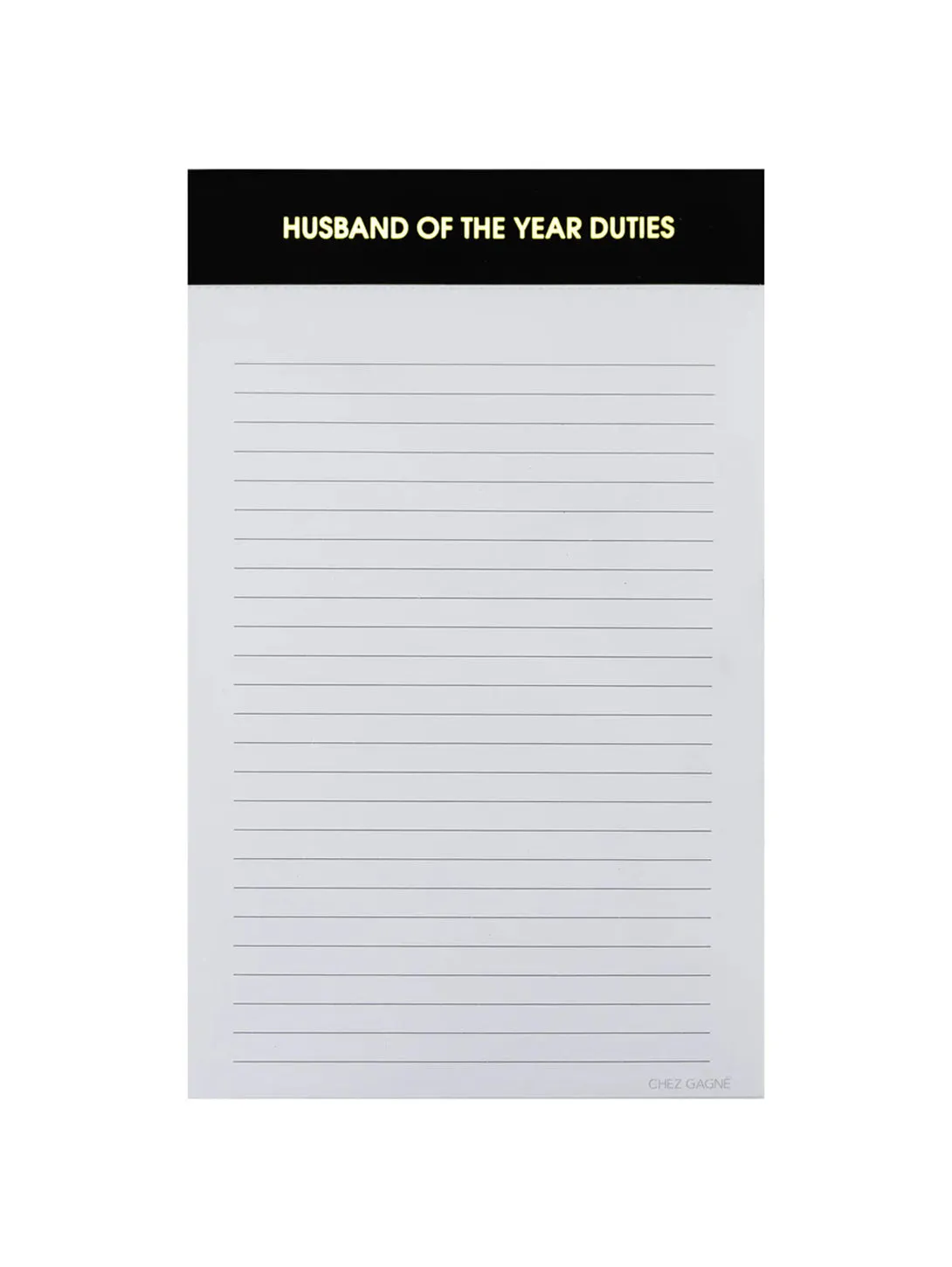 Husband of the Year Notepad