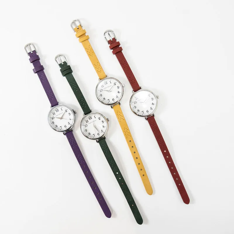 Iro Stitch Watch in Purple