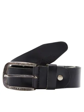 Jack & Jones Paul Leather Belt Black