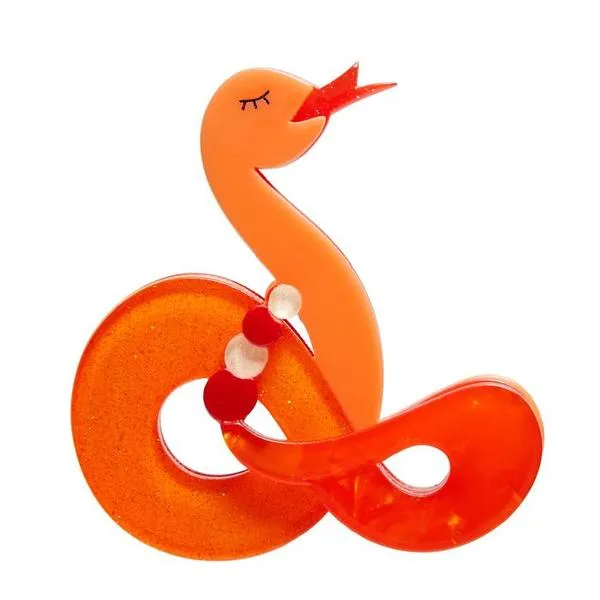 Jake the Snake Brooch