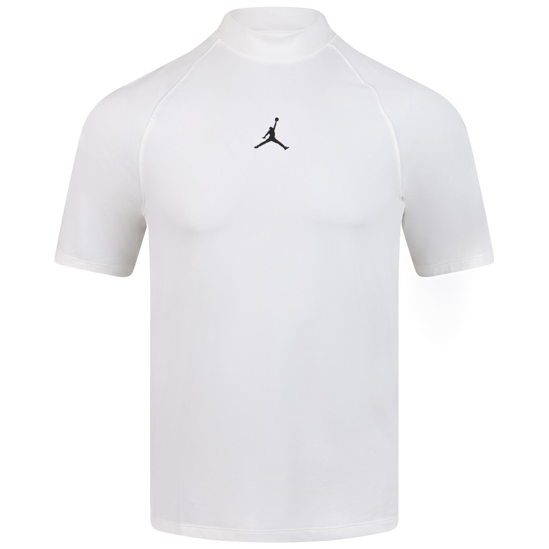 Jordan Dri-FIT Regular Fit Mock Neck Golf Polo White - 2024