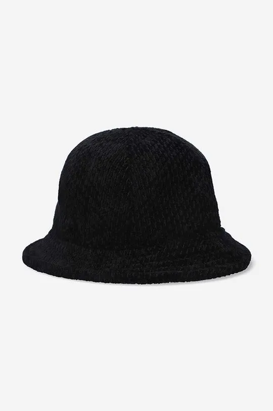 Kangol hat Velour Slub Casual black color