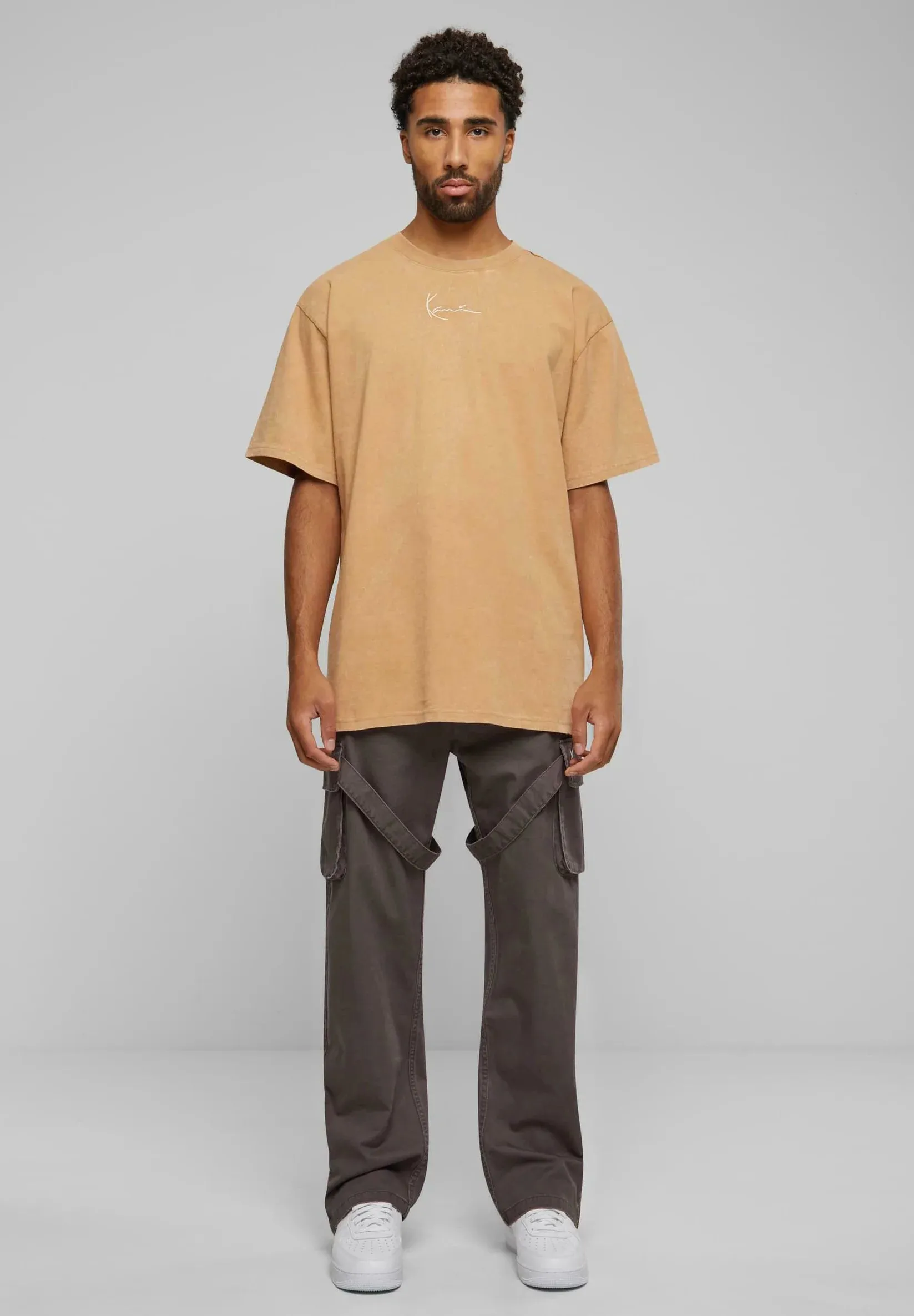 Karl Kani Small Signature Washed Cargo Pants