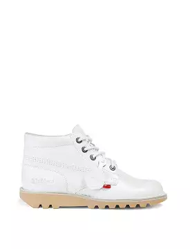 Kickers Kick Hi White Leather