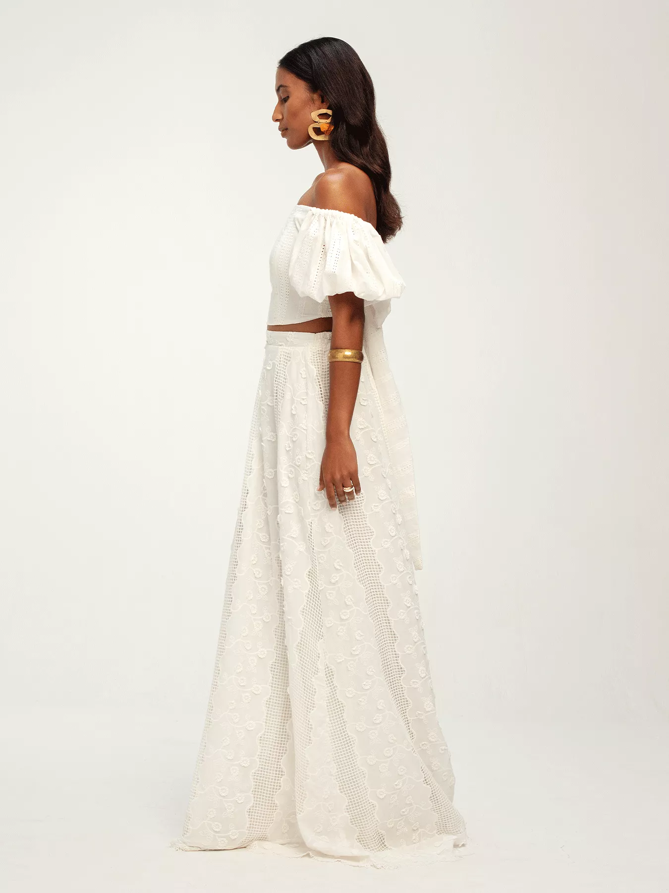 Laam Skirt - Bijour Blanc