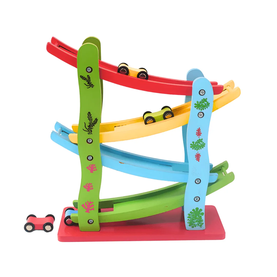 Ladder Slippery Car Track Car Slider Toys for Children Kids-Big