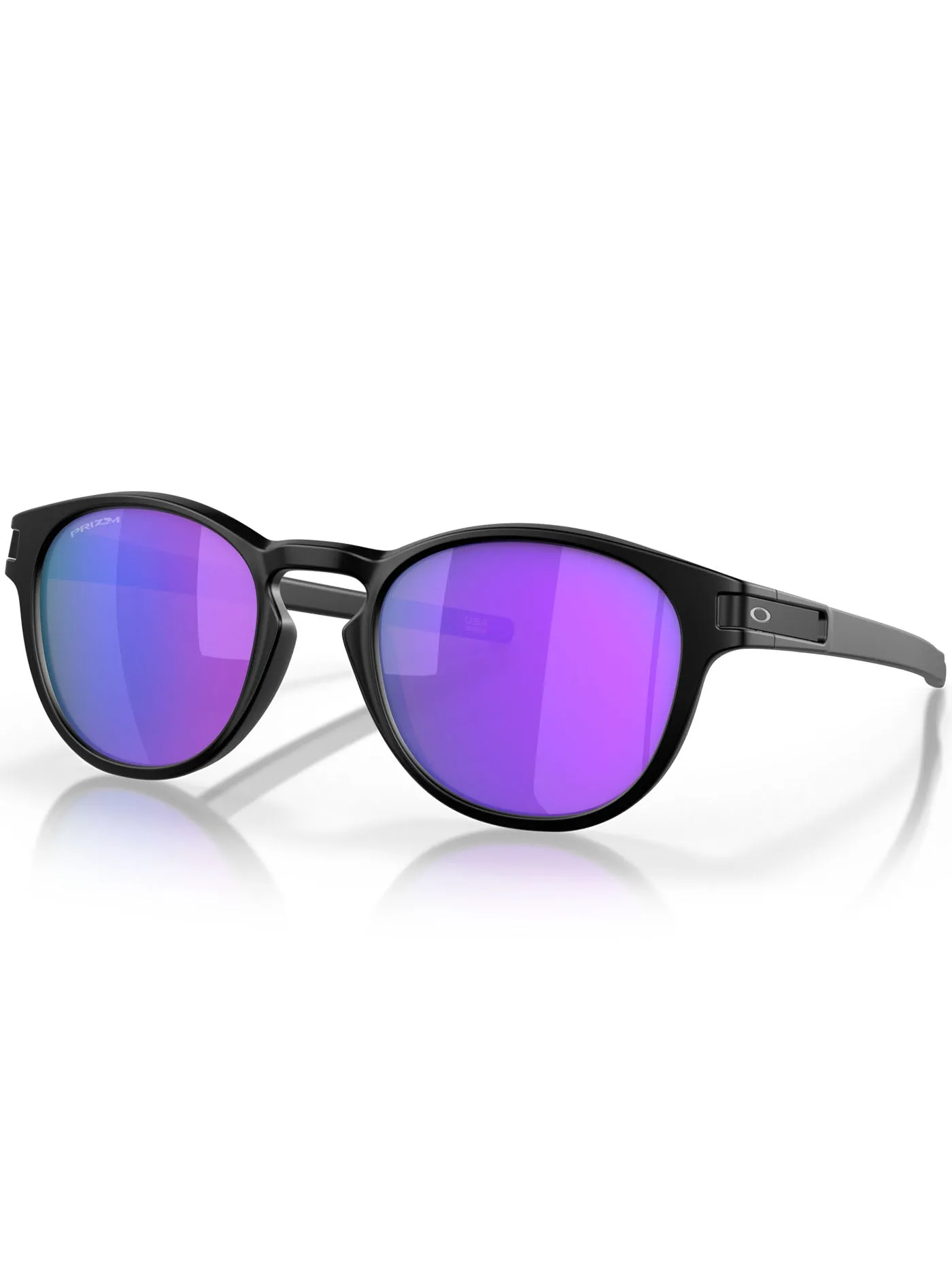 Latch Matte Black/Prizm Violet Sunglasses