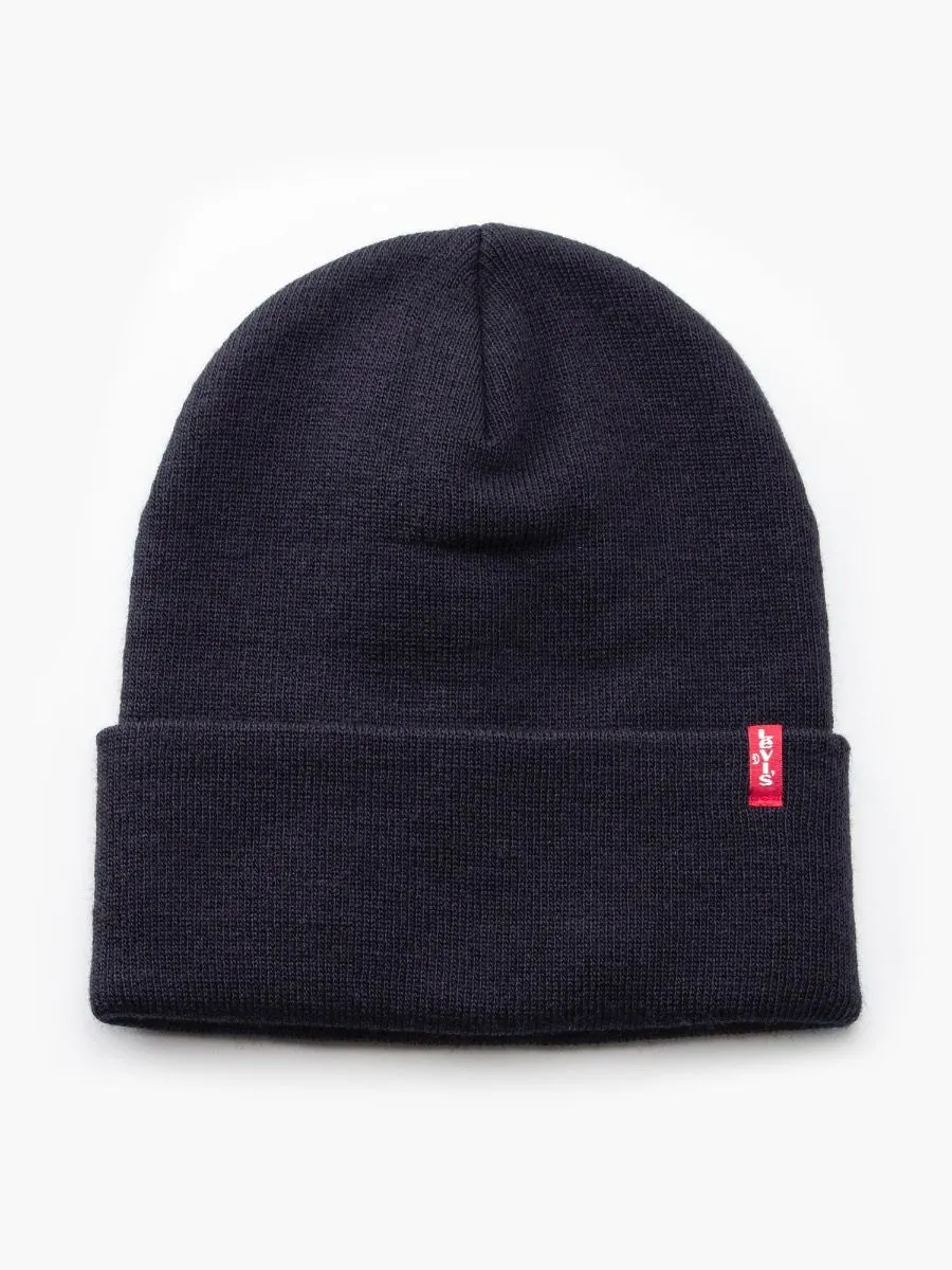 Levi's® Slouchy Beanie Hat Navy Blue