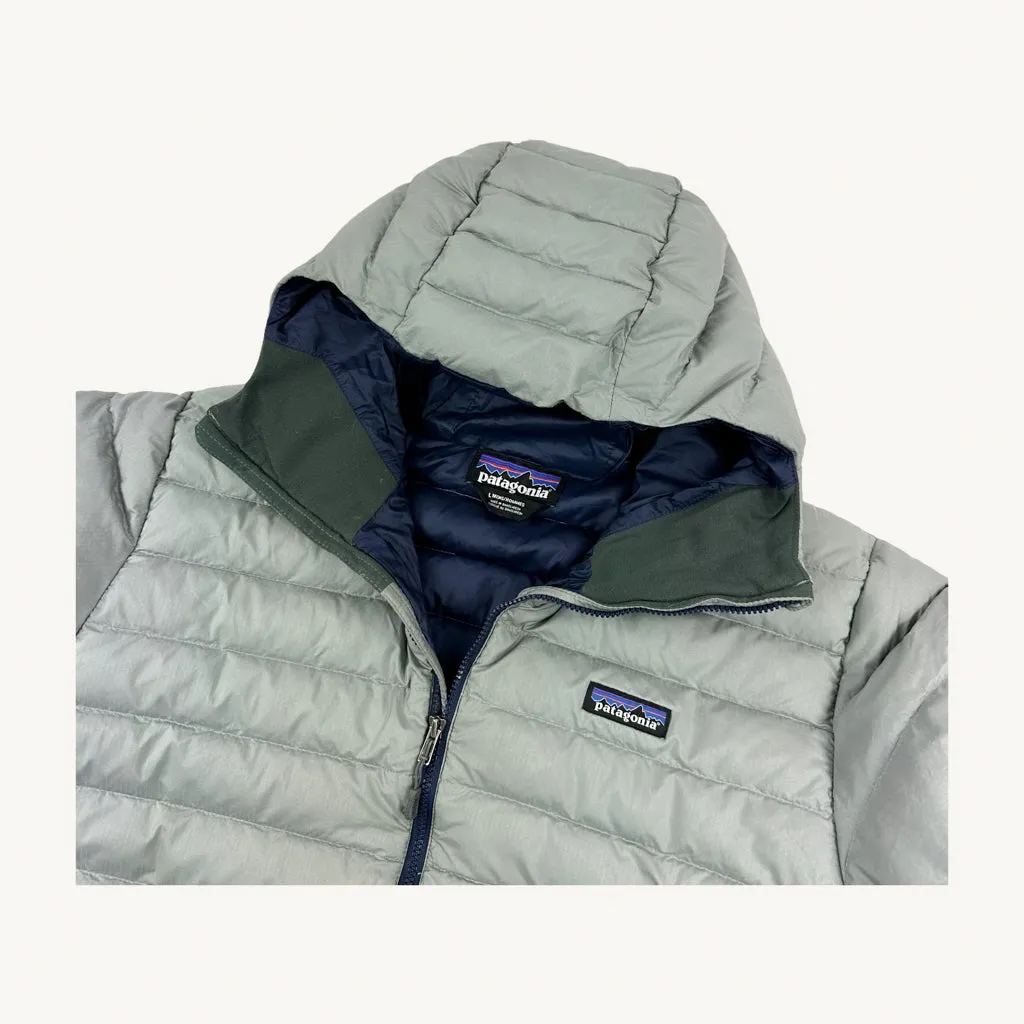 Light Grey y2ks Patagonia Puffer Jacket Coat (L)