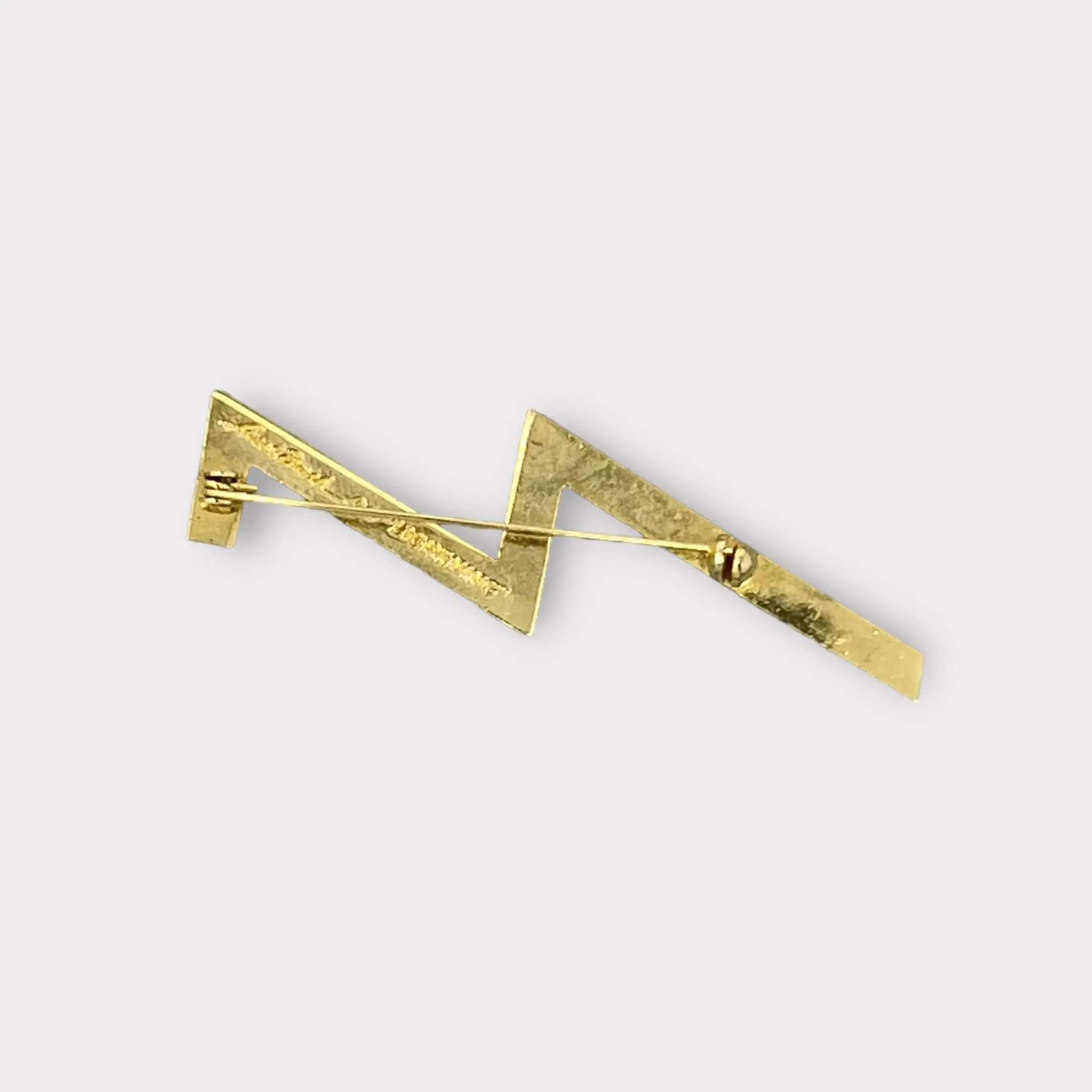 Lightning Bolt Brooch Pin by Laurel Burch