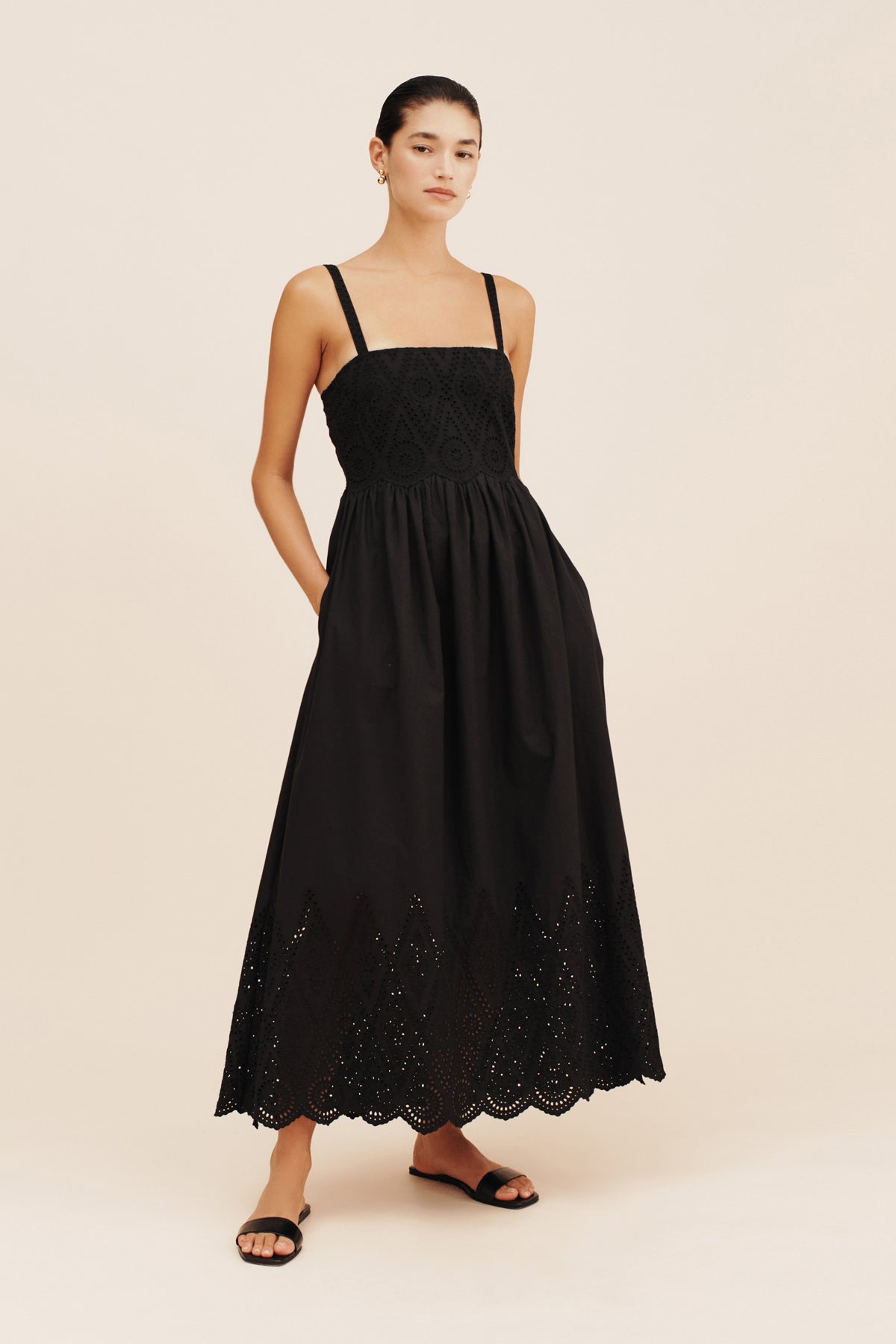 LOUISA DRESS - BLACK