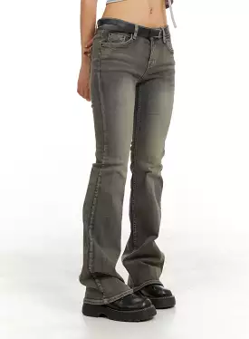 Low Rise Bootcut Jeans CA416