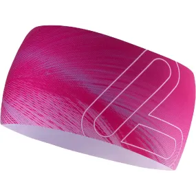 L\u00f6ffler - Elastic Open Cut Headband magenta