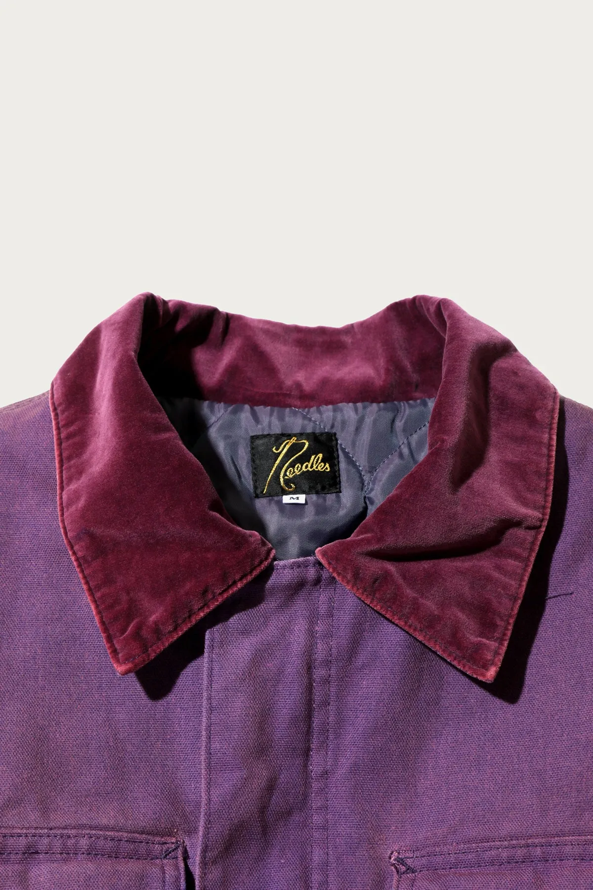 Lumberjack Coat - Purple 11oz Cotton Oxford