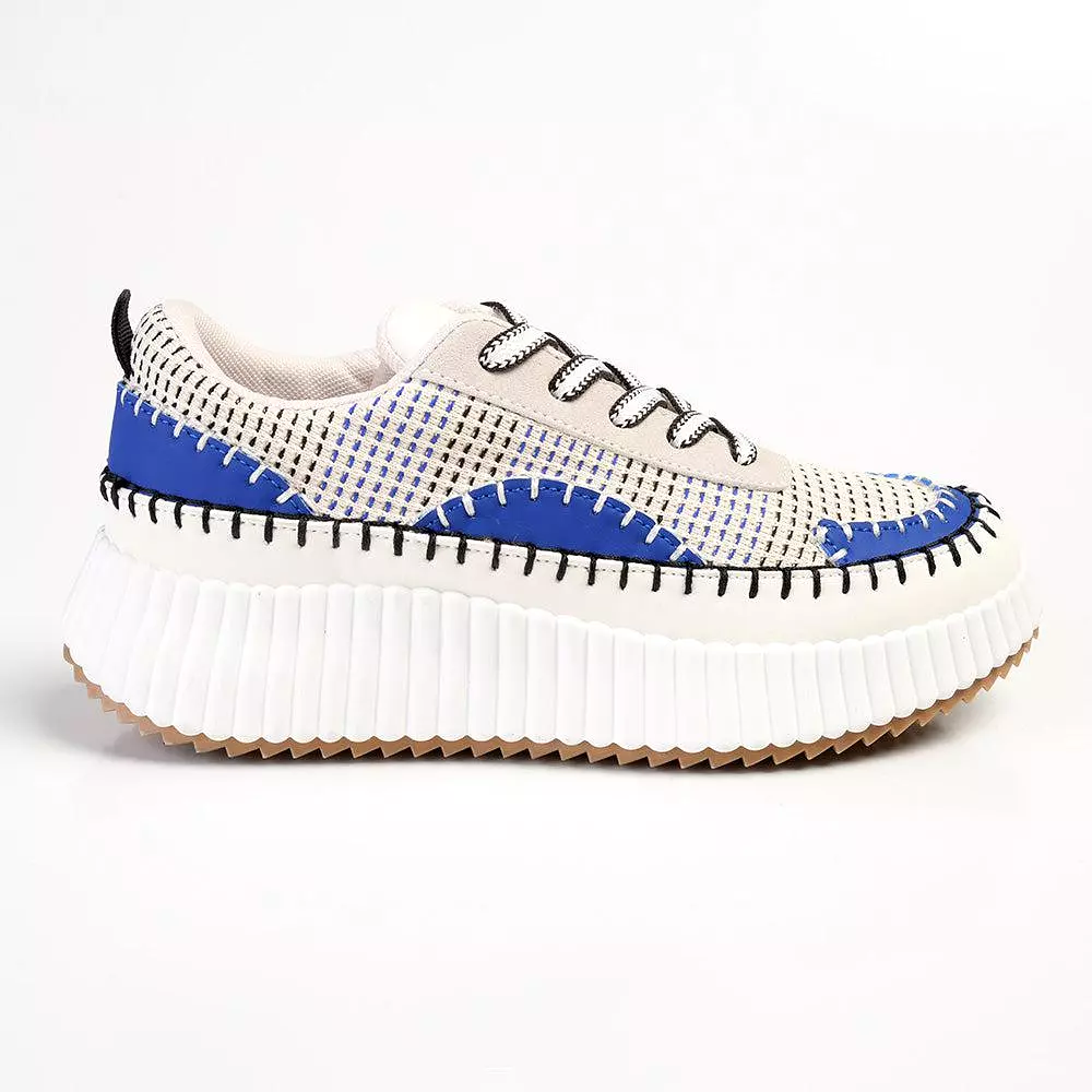 Madison Stitch Multi Color Sneaker - Blue Multi