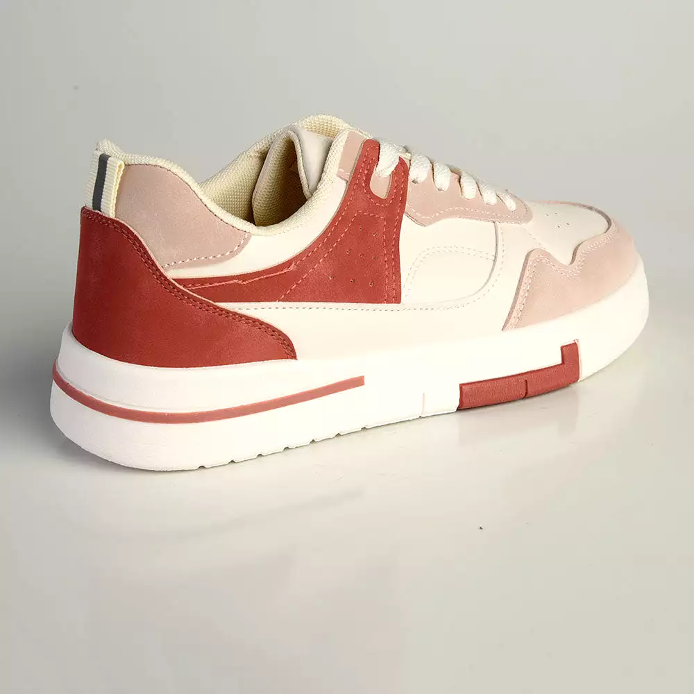 Madison Tamara Sneaker - White/Pink Multi