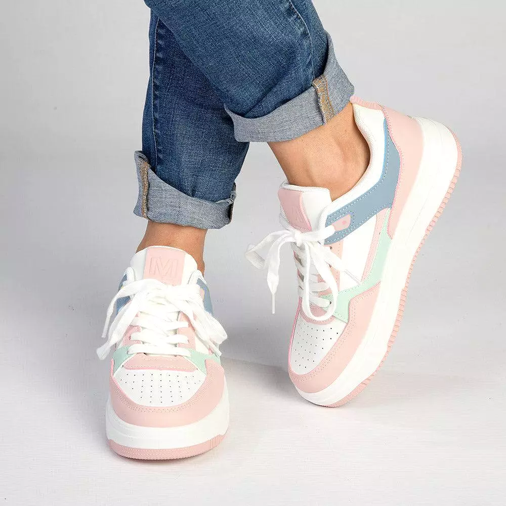 Madison Tilly Fashion Sneaker - White Multi