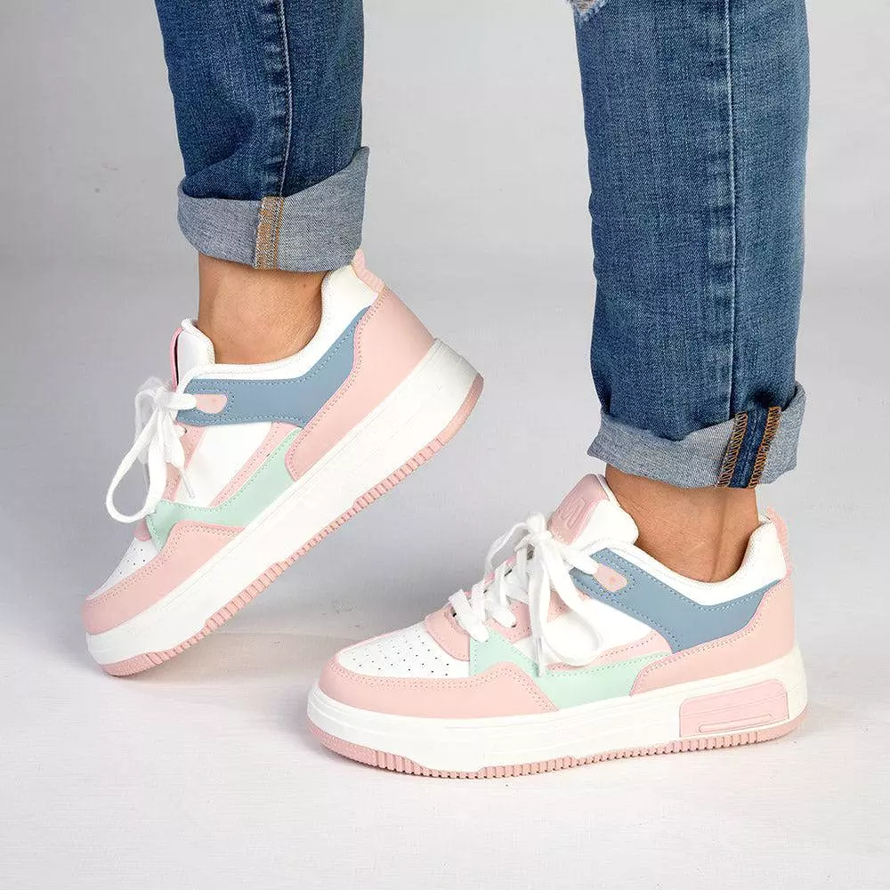 Madison Tilly Fashion Sneaker - White Multi